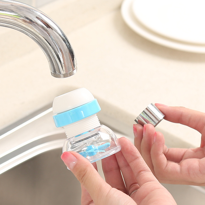 360°Rotation Faucet Extender Water Saving Kitchen Tap Nozzle Kitchen Faucet Adapter Extended Sprayers Faucet Accessories