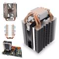 Heatpipe Radiator Blue LED Hydraulic Bearing CPU Cooler Fan Heatsink for Intel LGA1150 1151 1155 775 1156 AMD Fan Cooling