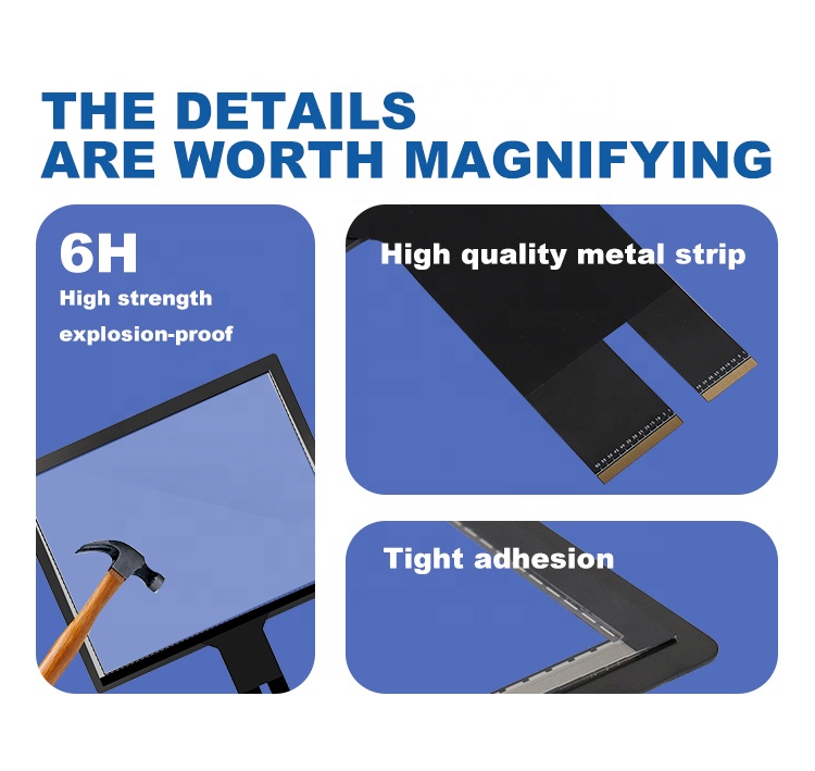 YCLTOUCH factory direct sales USB cable and controller board 19.5 inch capacitive touch screen4