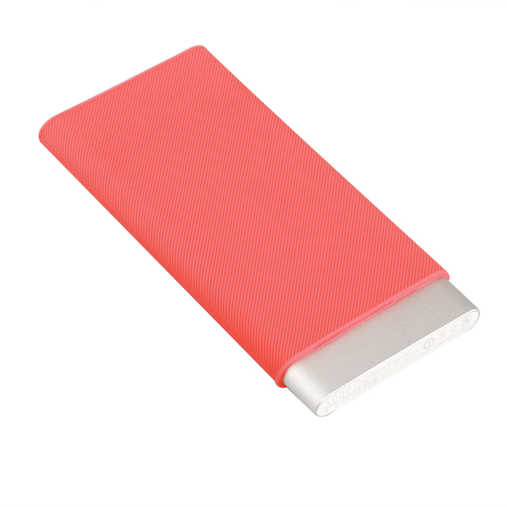 Portable Power Bank Case Silicone Cover For Single Usb Port 10000mah Xiaomi Plm02zm Power Bank Power Bank Case For Xiaomi