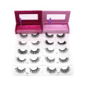 1 Pair Faux Mink Eyelashes Fluffy Volume False Lashes Reusable Natural Fake Eyelashes Extension Makeup 3D Mink Lashes Faux Cils