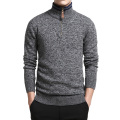 Winter Mens Sweaters 2020 Autumn Warm Cotton Pullover Men Knitted Turtleneck Sweater Men Heavy Jumper Pull Homme with Zipper 3XL