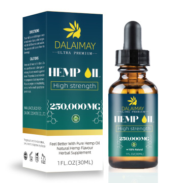 2500000mg hemp seed oil essential oil organic herbal drops body massage stress relief oil skin care helps sleep 30ml