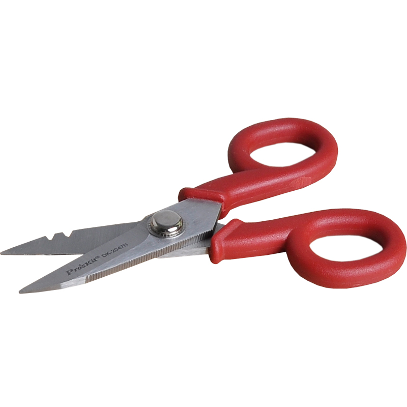 DK-2047N 5.5 Inch 145mm Stainless Steel scissor Multi Purpose Household Electrician Scissors Shearing Tools Cut for wire cutter