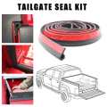 Car Seal 3/5M Adhesive Universal Weather Stripping Pickup Truck Bed Rubber Tailgate Seal Kit Tailgate Cover Sound Insulation