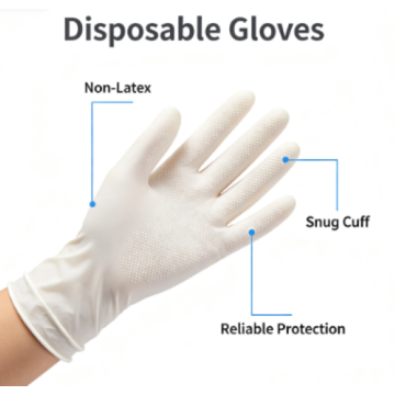 Nitrile Exam Gloves Powder Free Disposable Box