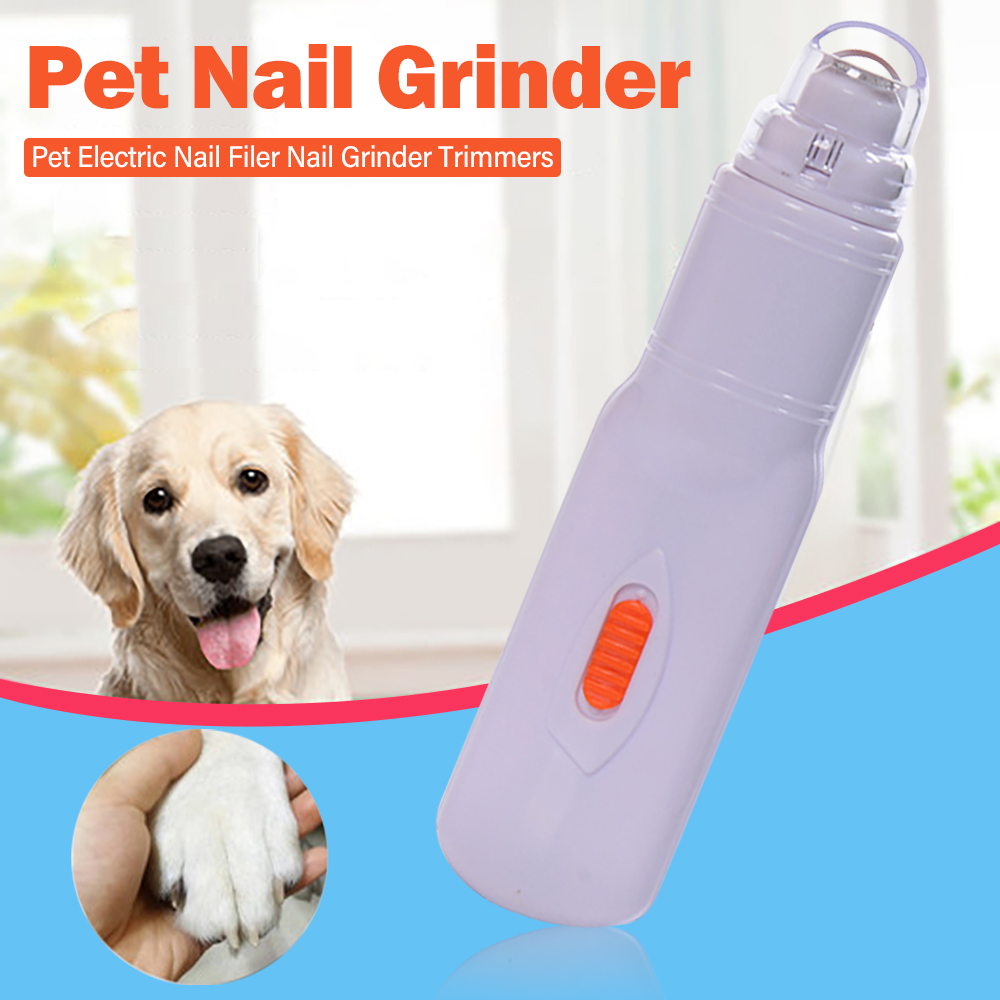 Pet Nail Grinder Pet Electric Nail Filer Nail Grinder Trimmers Pet Nail Grooming Tool for Dog Cats
