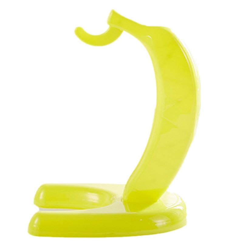 Yellow Banana Shape Displaying Banana Hanger Rack Fruit Fresh Keeping Living Room Storage Bananas Hook Holder #BL2