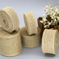 5meters/roll primary color jute rope linen ribbon DIY handmade Christmas wedding craft lace linen roll Clothing, packaging gifts