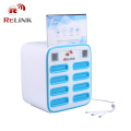 Factory made strictly checked advertisement shared power bank rental dock station charging