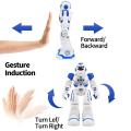 IMPULLS 9930 RC Robot Mechanical Police Intelligent Song Robot Remote Control Robot Programming Children Toys Gifts FSWB