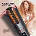 Cordless Automatic Hair Curler Portable Wireless USB Rechargeable Curling Iron Ceramic Curler Wand Auto Rotating Styling Tools