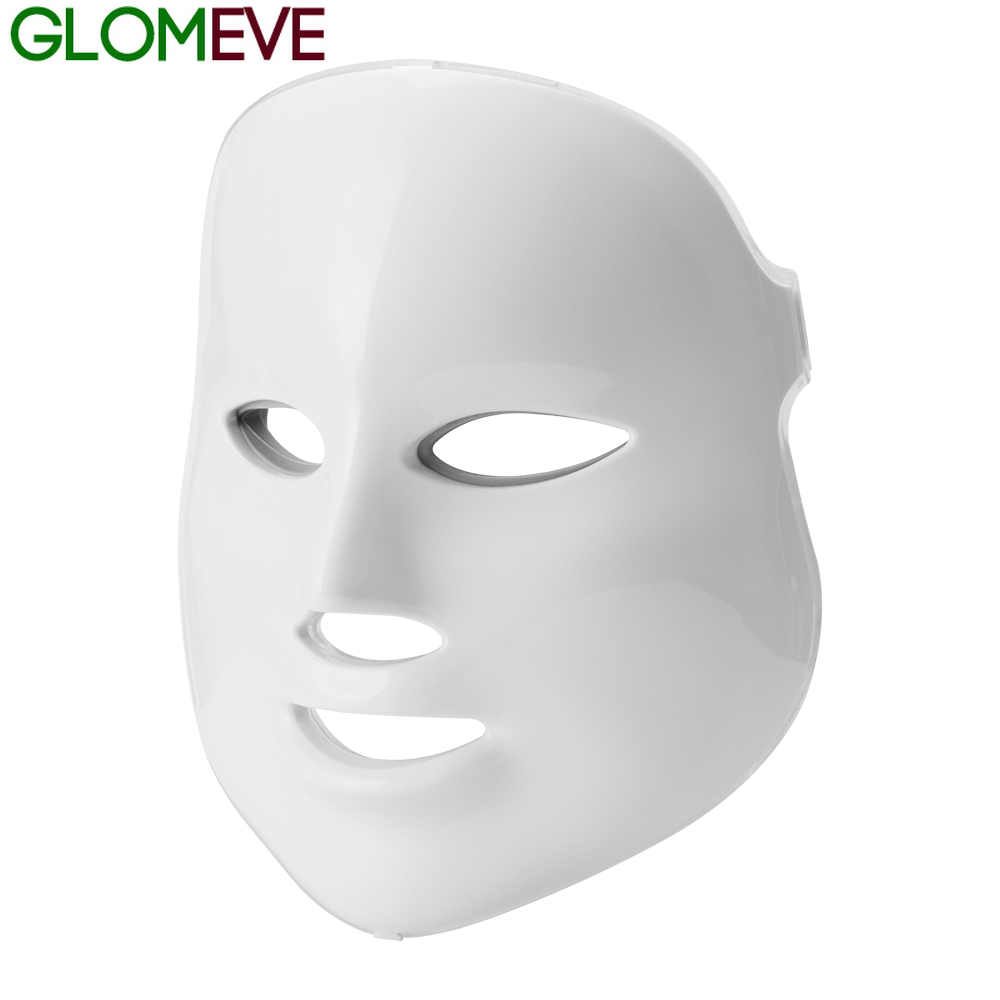 Beauty Photon LED Facial Mask Therapy 7 colors Light Skin Care Rejuvenation Wrinkle Acne Removal Face Beauty Treatment Devices