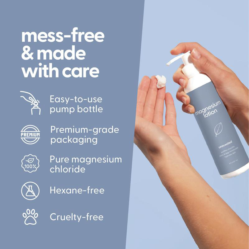 Magnesium oil lotion