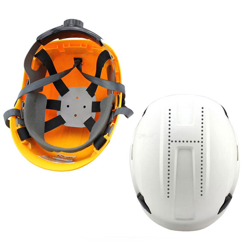 New Safety Helmet Hard Hat ABS Construction Protect Helmets High Quality Work Cap Breathable Engineering Power Rescue Helmet