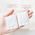 222 pieces Cosmetic Cotton Soft Makeup Cleansing Makeup Puff Cosmetic Facial Cotton Disposable Facial Cleaning Makeup Tissue