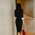 Fashion women slim formal dress new arrival Office lady sexy high quality sexy vintage elegant patchwork cute pencil dress