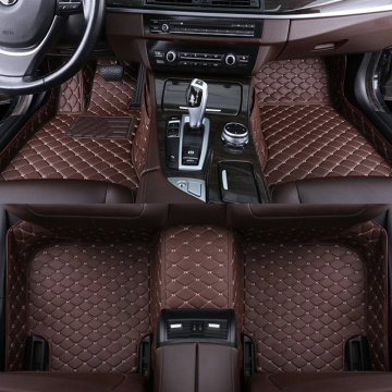 Custom car floor mat for audi A3 sportback A1 A2 A3 Limousine A4 A5 Quattro A7 Sportback Q2 Q3 Q5 Q7 carpet Phone pocket