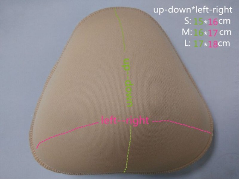 Light Weight Cotton Pads Fake Boobs Breast Form For Women Mastectomy Breast Cancer Postoperative Period And Push Up Bust Enlarge
