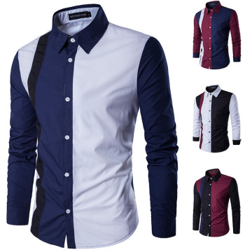 Zogaa men shirt long sleeve Men Long Sleeve Shirt Cotton Samrt Business Office Men's Full Sleeve Fitness Men's Dress Shirts