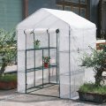 Outdoor Garden Greenhouse 3 Layers Large Walk-in Greenhouse With Steel Frame PE Mesh Cloth Cover Warm Ventilated Nursery