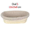 Oval 22x15x8cm