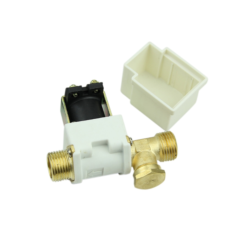 DC 12V 1/2" Electric Solenoid Valve For Water Air N/C Normally Closed Solar Water Heater Accessories Parts Replacements Durable
