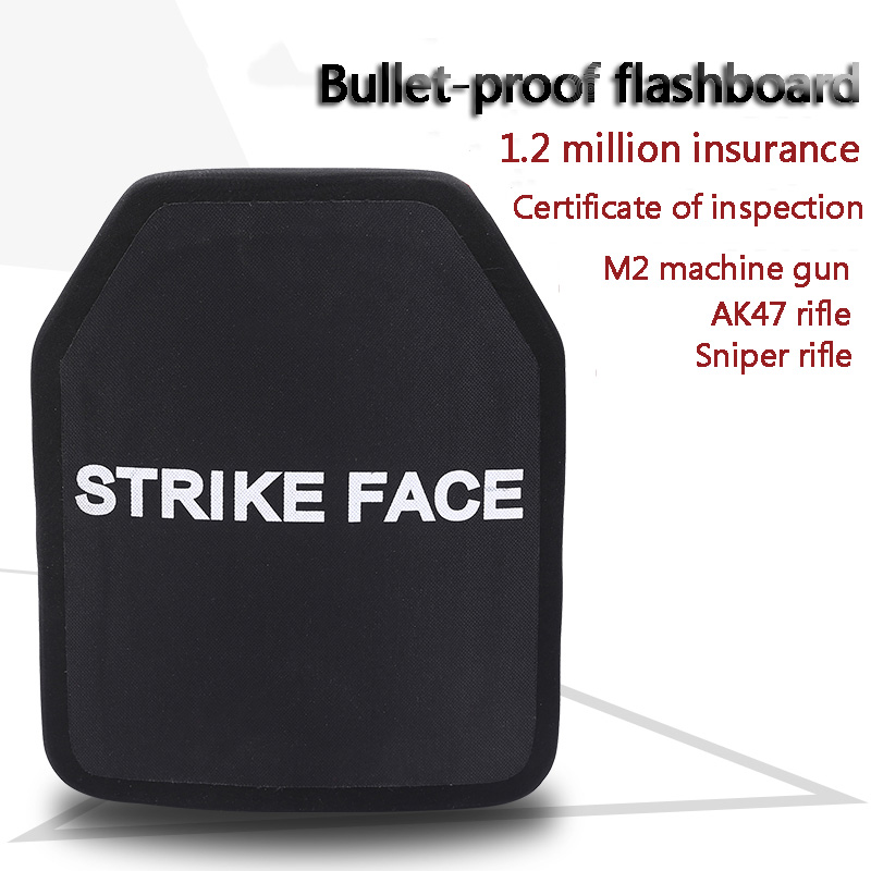 Bulletproof Plate Bullet proof vest Bronze Nij Iii Panel Body Armor Militech Gilet Pare Balle Placa Balistica Level