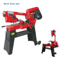 Metal Band Saw 220V 750W Vertical Band Saw Woodworking Sawing Machine English Manual Wood Cutting Machine Power Tools GFW5012