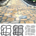 1pcs Manually Paving Cement Brick Concrete Molds DIY Plastic Path Maker Mold Molds for Cement Garden Decoration