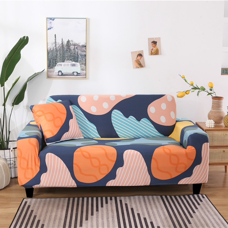 Geometric Pattern Elastic Sofa Cover Stretch All-inclusive Sofa Covers for Living Room Couch Cover Loveseat Sofa Slipcovers