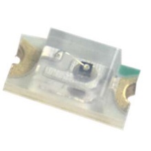 small size 0603 SMD LED light in pure green