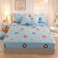 Quilted Bed Sheet Printed Brushed Mattress Protector Hotel Bed Cushion Cover Multiple size Mattress Cover Home Supplies LD379