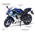 1:12 YZF R1 Motorcycle Model Die Cast Alloy Toy Motorbike Motorcycle Racing Car Models Cars Toys For Children Collectible
