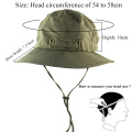 UPF 50+ Beach Cap Bucket Hat Men Women Boonie Hat Summer UV Protection Military Army Hiking Tactical Outdoor Sun Hat Fishing