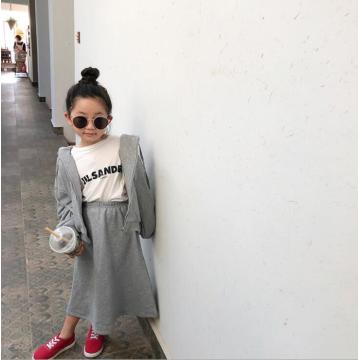 2020 Wholesale New Girls Skirt Fashion Spring Autumn Cotton Girls Skirts 2-7t QV700