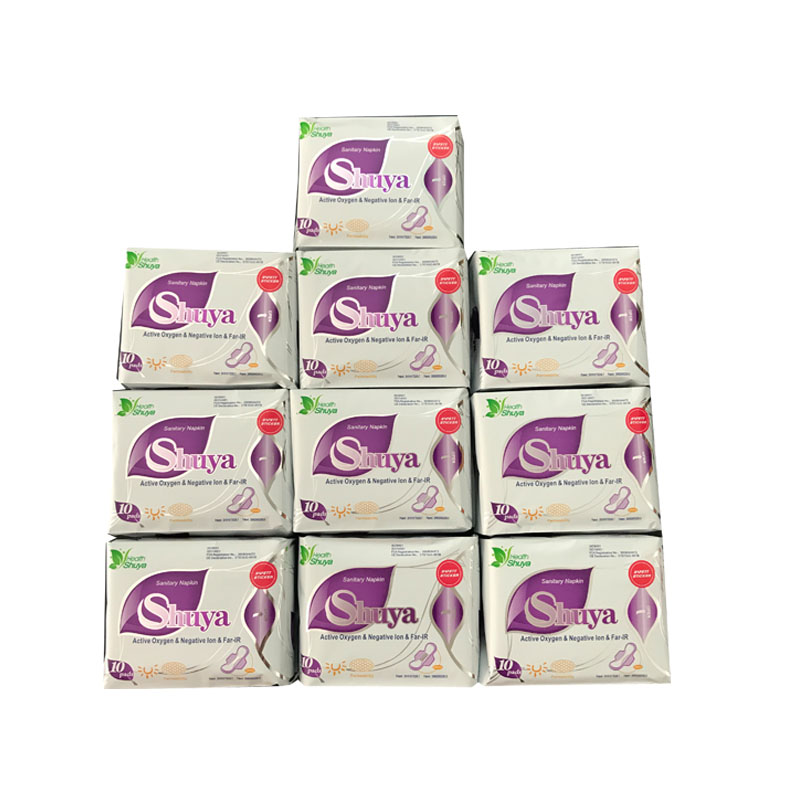 10pack anion sanitary towel shuya feminine hygiene menstrual hygienic pad reusable pads panty liners tampons treatment anion