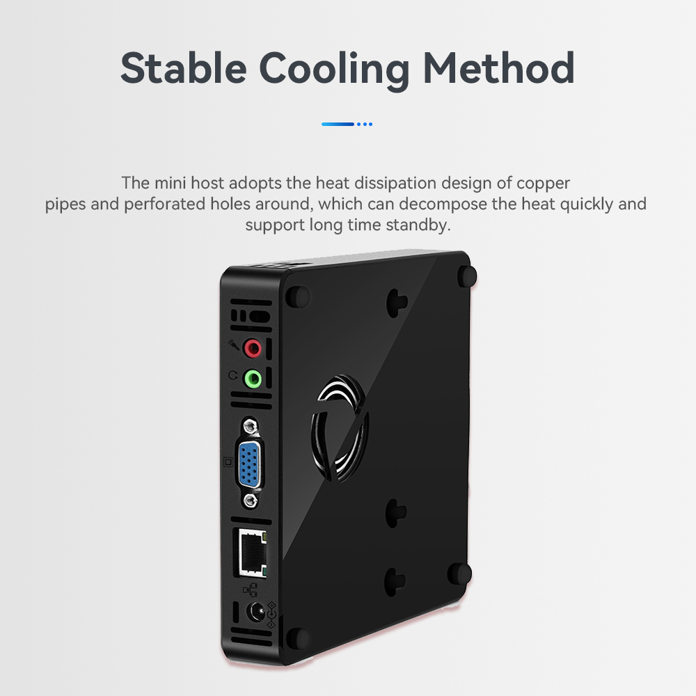 X38 Single LAN DDR3L Dual HD Display Mini PC