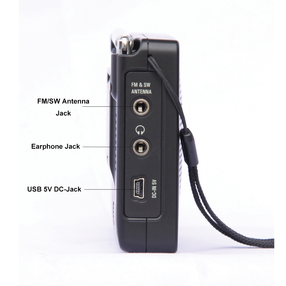 Tecsun PL-606 Digital PLL Portable Radio FM Stereo/LW/SW/MW DSP Receiver Internet Radio FM:64-108 MHz/LW: 153-513 kHz Radio