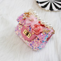 Children's Mini Handbags Tote Cute Girls Princess Messenger Bag Little Girl Small Coin Wallet Pouch Kids Party Pearl Purse