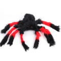 30/50/75 Super Giant Spider Gothic Spooky Black Plush Large Araneid Haunted Prank Trick Supplies Halloween Mischief Decoration