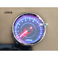 modified Motorcycle retro meter tachometer LED lighting electroplating mechanical tachometer electronic induction