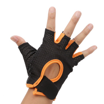 Professional Gym Fitness Gloves Power Weight Lifting Women Men Crossfit Workout Bodybuilding Half Finger Hand Protector