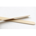 50pcs Popsicle Stick Birch Wood Sticks Ice-lolly Wooden Stick, Angle Edge Length 140mm Ice Pop Stick