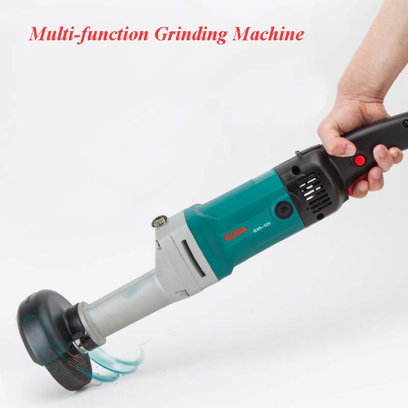 Handheld Straight Grinder Industrial Metal Polishing Machine 220V Electric Portable Grinding Machine GV5-125/150