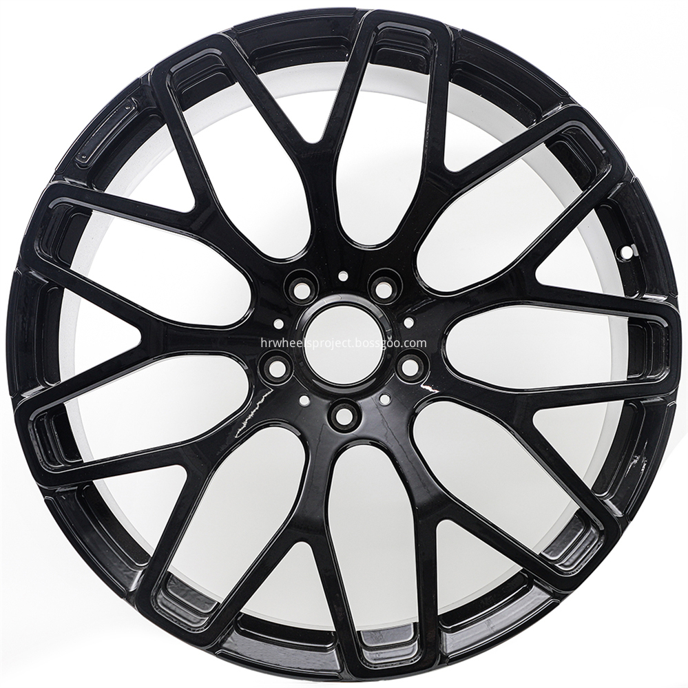 Mercedes Benz S Replica Wheels Brabus Design Monoblock Black 16