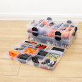 Adjustable Transparent Plastic Storage Box for Building Blocks Lego Toys Component Organizer Adjust Pills Tool Storage Case