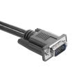 VGA VGA Splitter Cable Computer to Dual 2 Monitor Adapter Y Splitter Male to Female VGA Wire Cord for PC Laptop