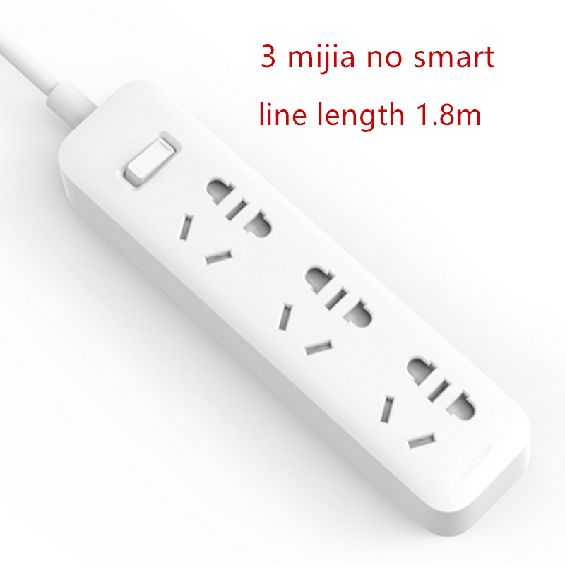 Xiaomi Mi Mijia Power Strip 2.1A Fast Charging 3 USB Extension Socket Plug 6 Outlets Socket Adapter US UK EU AU MI Power Strip