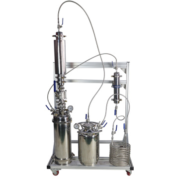 BHO High Pressure Stainless Steel Extraction Equipment Closed Loop Extractor Plant Essential Oil